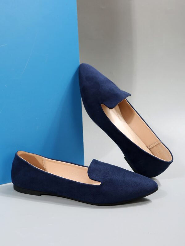 Zapatos Planos Estampados con Punta Afilada y Diseño Deslizable - Image 30