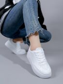 Zapatillas Casuales de Plataforma Impermeable con Cordones