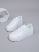 Zapatillas Casuales de Plataforma Impermeable con Cordones