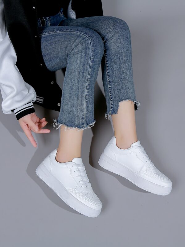 Zapatillas Casuales de Plataforma Impermeable con Cordones - Image 5