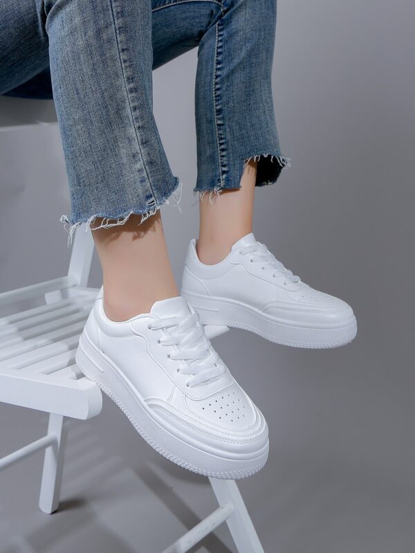Zapatillas Casuales de Plataforma Impermeable con Cordones - Image 6