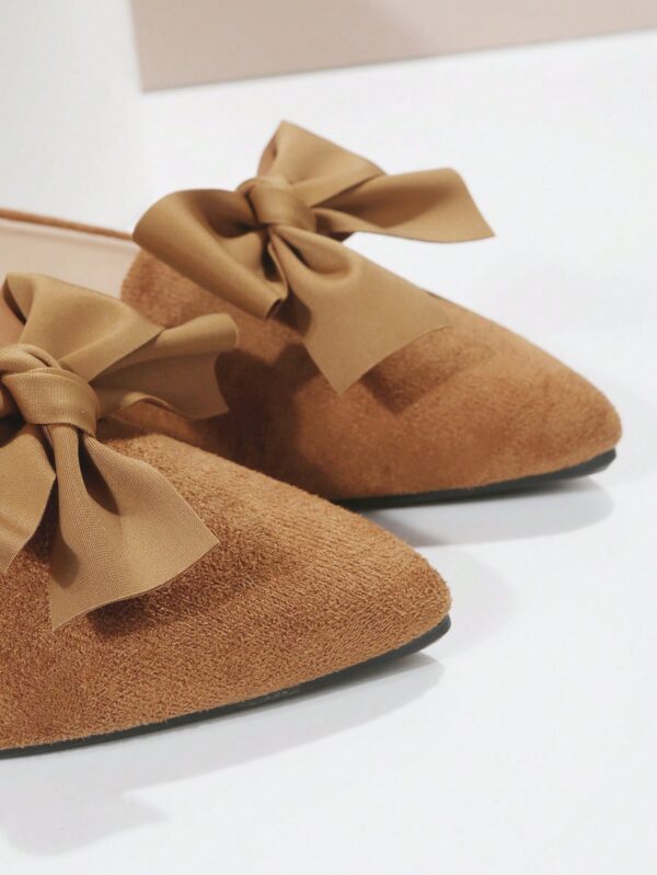 Mocasines Casuales de Puntera Puntiaguda con Hilos Dorados - Image 81