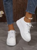 Zapatillas de Plataforma con Taco Oculto para Mujer