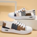 Zapatillas Deportivas y Casuales de Lona Liviana y Transpirable