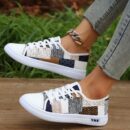 Zapatillas Deportivas y Casuales de Lona Liviana y Transpirable