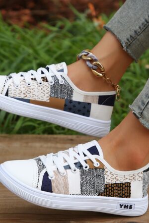 Zapatillas Deportivas y Casuales de Lona Liviana y Transpirable