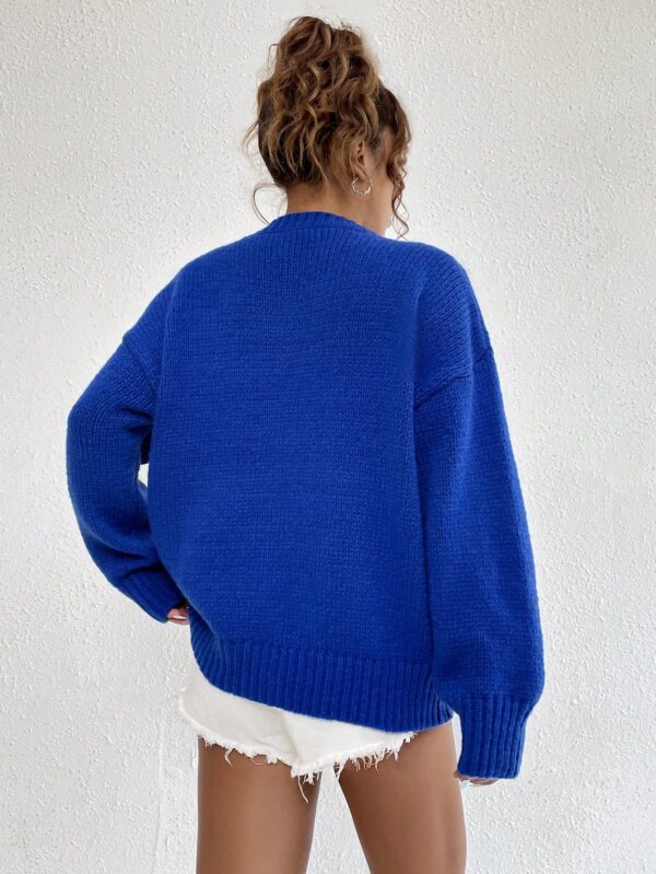 Sweater Casual de Mujer con Manga Larga y Cuello Redondo - Image 58