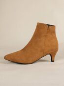 Botines de Mujer con Cierre Lateral y Tacón Delgado
