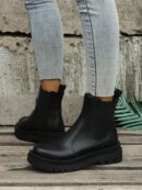Botines Chelsea de Plataforma y Estilo Británico Retro