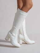 Botas Fashion Casual para Mujer en Color Blanco