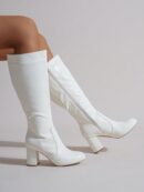 Botas Fashion Casual para Mujer en Color Blanco