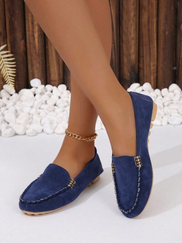 Mocasines Planos con Detalles Metálicos para Mujer - Image 14