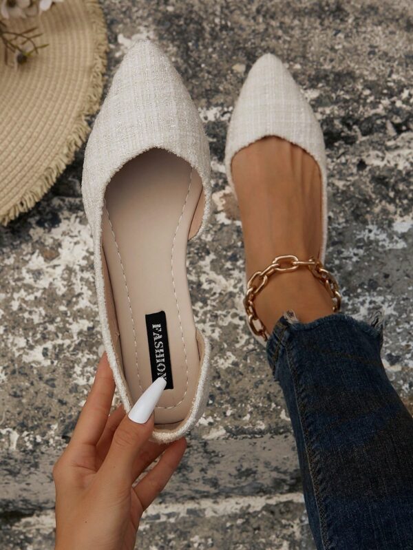 Zapatos de Mujer Planos con Detalles Calados, Cómodos y Antideslizantes - Image 7