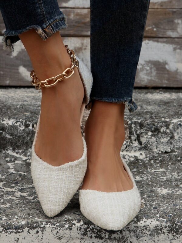 Zapatos de Mujer Planos con Detalles Calados, Cómodos y Antideslizantes - Image 8