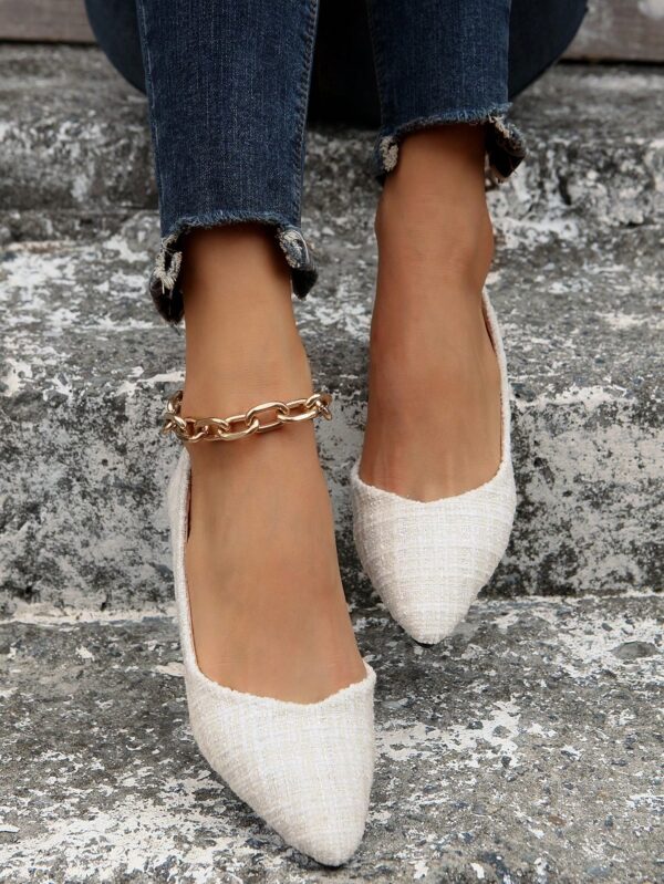 Zapatos de Mujer Planos con Detalles Calados, Cómodos y Antideslizantes - Image 10