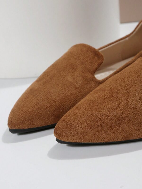 Mocasines Casuales de Puntera Puntiaguda con Hilos Dorados - Image 29