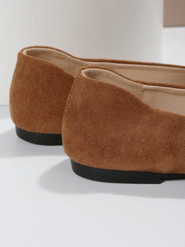 Mocasines Casuales de Puntera Puntiaguda con Hilos Dorados - Image 31