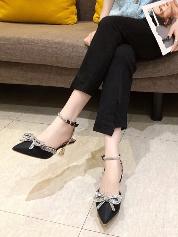 Zapatos de Tacón Alto Elegantes con Detalle de Moño - Image 22