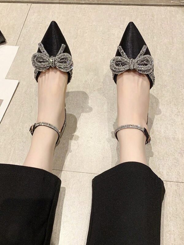 Zapatos de Tacón Alto Elegantes con Detalle de Moño - Image 25