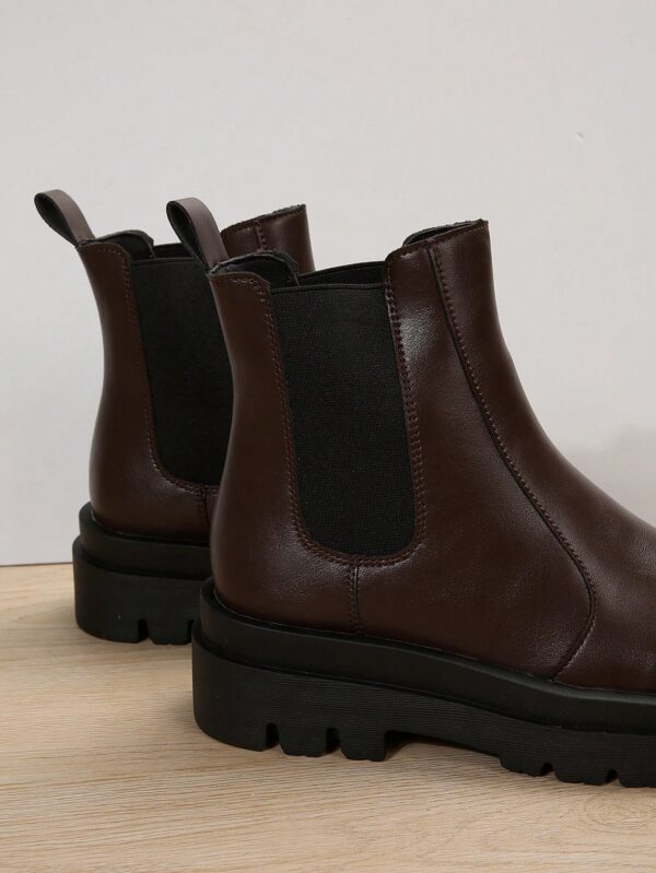 Botines Chelsea de Plataforma y Estilo Británico Retro - Image 11
