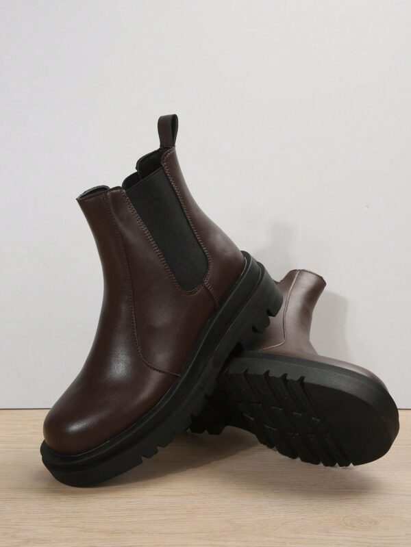 Botines Chelsea de Plataforma y Estilo Británico Retro - Image 13