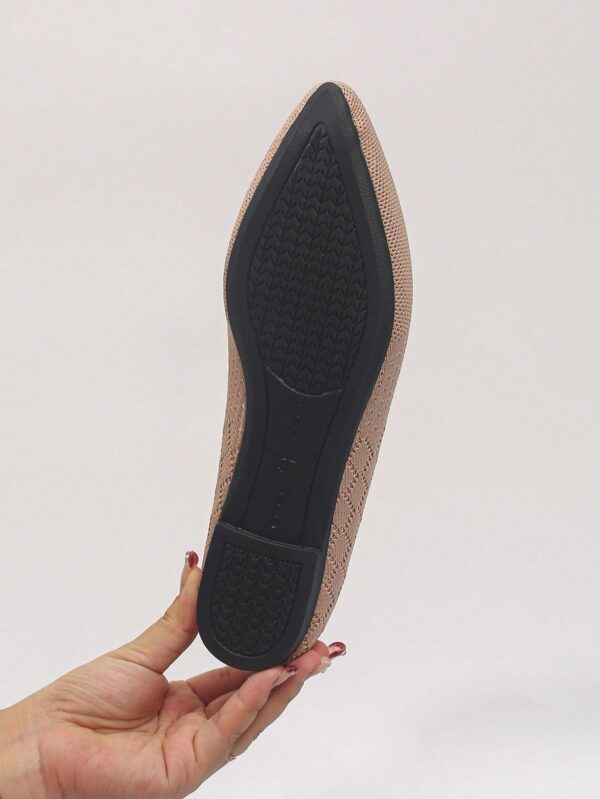 Mocasines Casuales de Puntera Puntiaguda con Hilos Dorados - Image 43