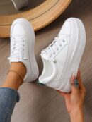 Zapatillas de Plataforma con Taco Oculto para Mujer