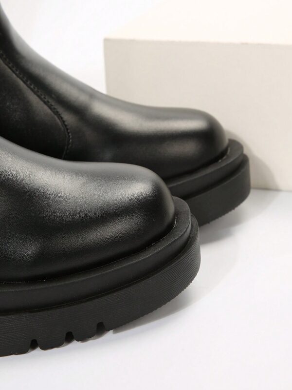 Botines Chelsea de Plataforma y Estilo Británico Retro - Image 3