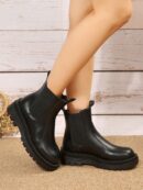 Botines Chelsea de Plataforma y Estilo Británico Retro