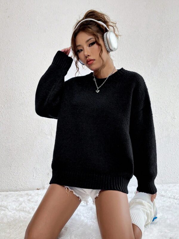 Sweater Casual de Mujer con Manga Larga y Cuello Redondo - Image 19