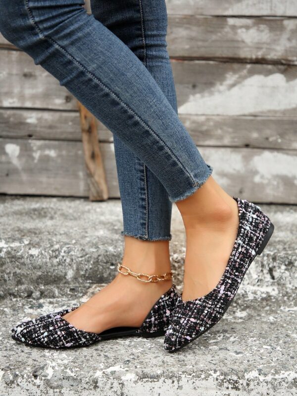 Zapatos de Mujer Planos con Detalles Calados, Cómodos y Antideslizantes - Image 51