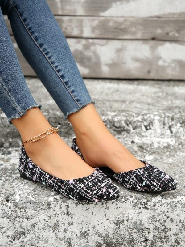 Zapatos de Mujer Planos con Detalles Calados, Cómodos y Antideslizantes - Image 55