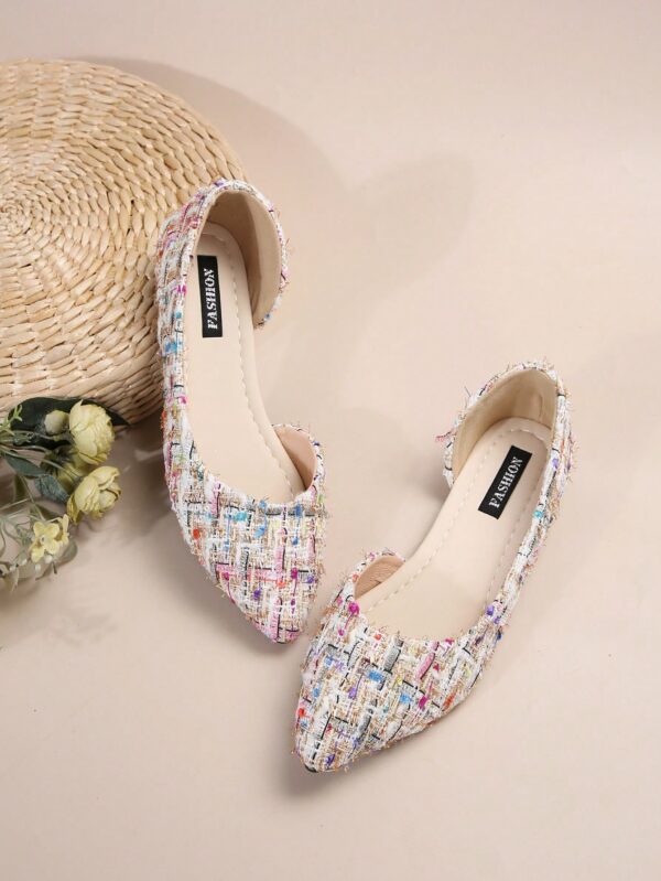 Zapatos de Mujer Planos con Detalles Calados, Cómodos y Antideslizantes - Image 58