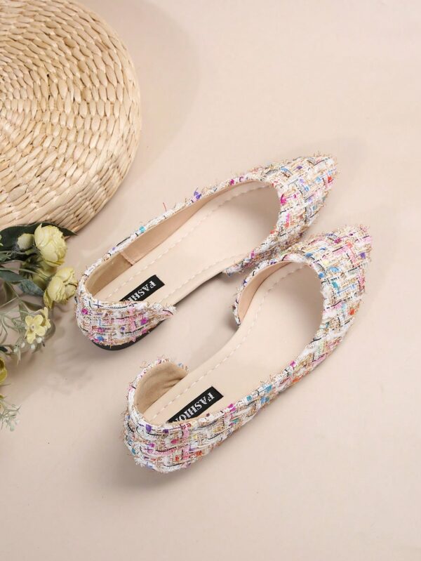 Zapatos de Mujer Planos con Detalles Calados, Cómodos y Antideslizantes - Image 59
