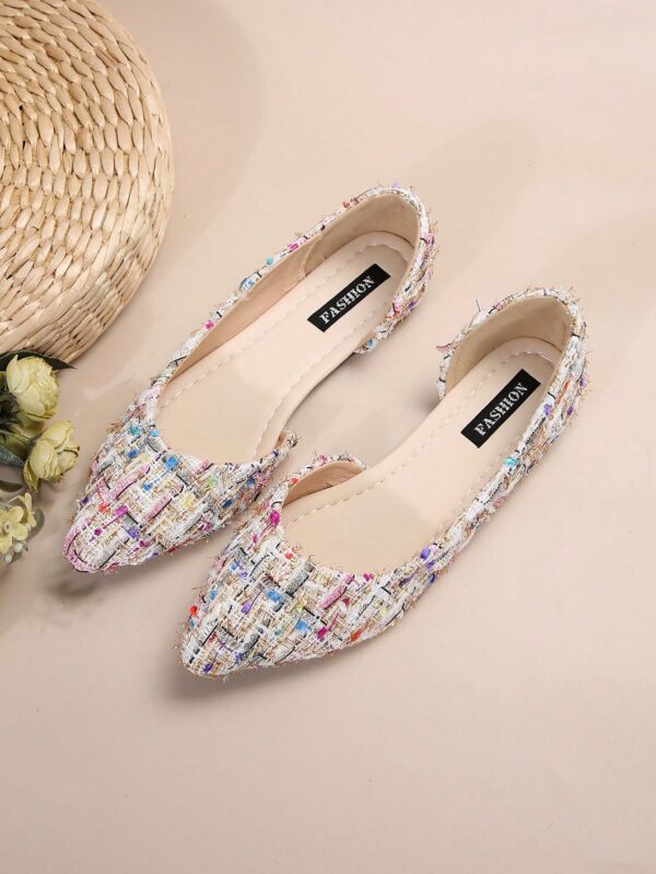 Zapatos de Mujer Planos con Detalles Calados, Cómodos y Antideslizantes - Image 60