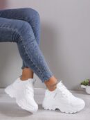 Zapatillas Casual Plataforma Invisible 8cm, Aumento de Altura