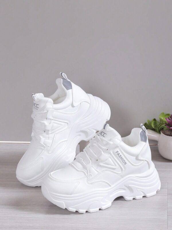 Zapatillas Casual Plataforma Invisible 8cm, Aumento de Altura - Image 4