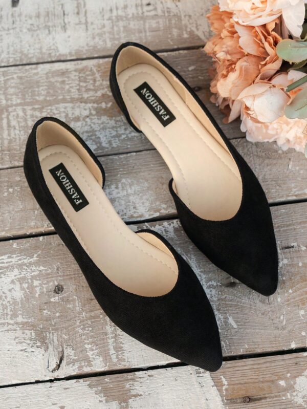 Zapatos de Mujer Planos con Detalles Calados, Cómodos y Antideslizantes - Image 2