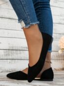 Zapatos de Mujer Planos con Detalles Calados, Cómodos y Antideslizantes
