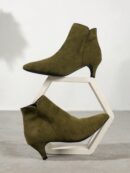 Botines de Mujer con Cierre Lateral y Tacón Delgado