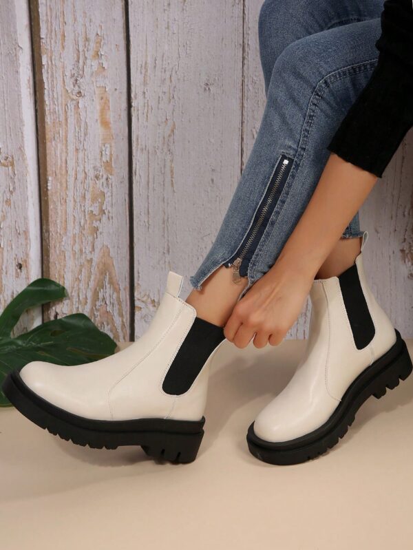 Botines Chelsea de Plataforma y Estilo Británico Retro - Image 17