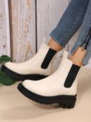 Botines Chelsea de Plataforma y Estilo Británico Retro