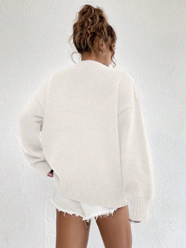 Sweater Casual de Mujer con Manga Larga y Cuello Redondo - Image 2