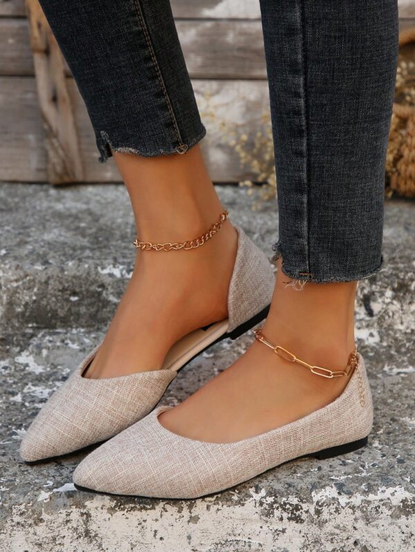 Zapatos de Mujer Planos con Detalles Calados, Cómodos y Antideslizantes - Image 14