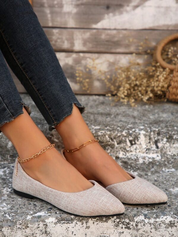Zapatos de Mujer Planos con Detalles Calados, Cómodos y Antideslizantes - Image 15
