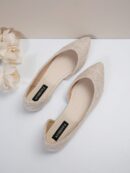 Zapatos de Mujer Planos con Detalles Calados, Cómodos y Antideslizantes