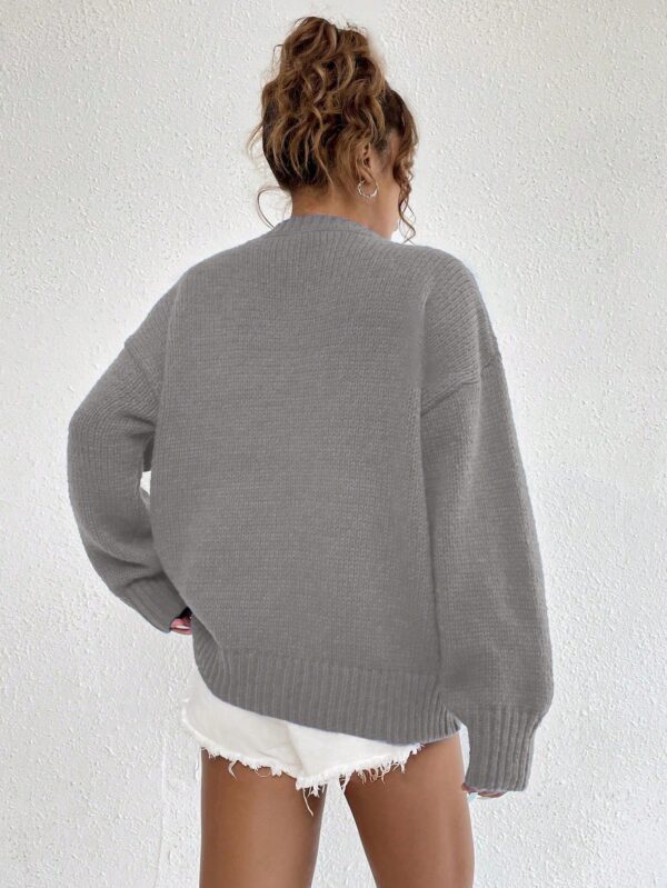 Sweater Casual de Mujer con Manga Larga y Cuello Redondo - Image 23