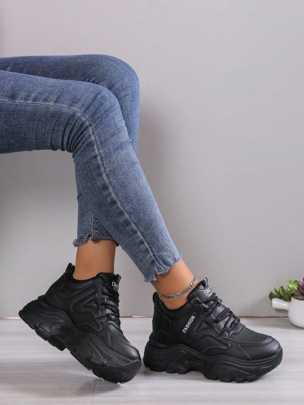 Zapatillas Casual Plataforma Invisible 8cm, Aumento de Altura - Image 17