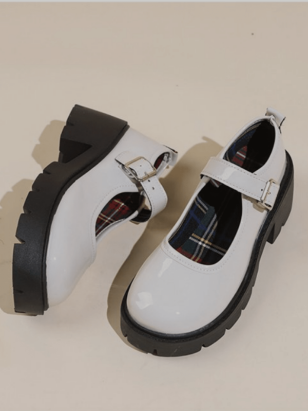 Zapatos Oxford de Tacón Alto y Suela Gruesa Estilo Mary Jane - Image 20