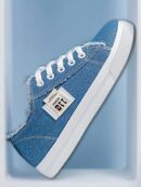 Zapatillas Deportivas de Lona para Mujer, Estilo Estudiantil